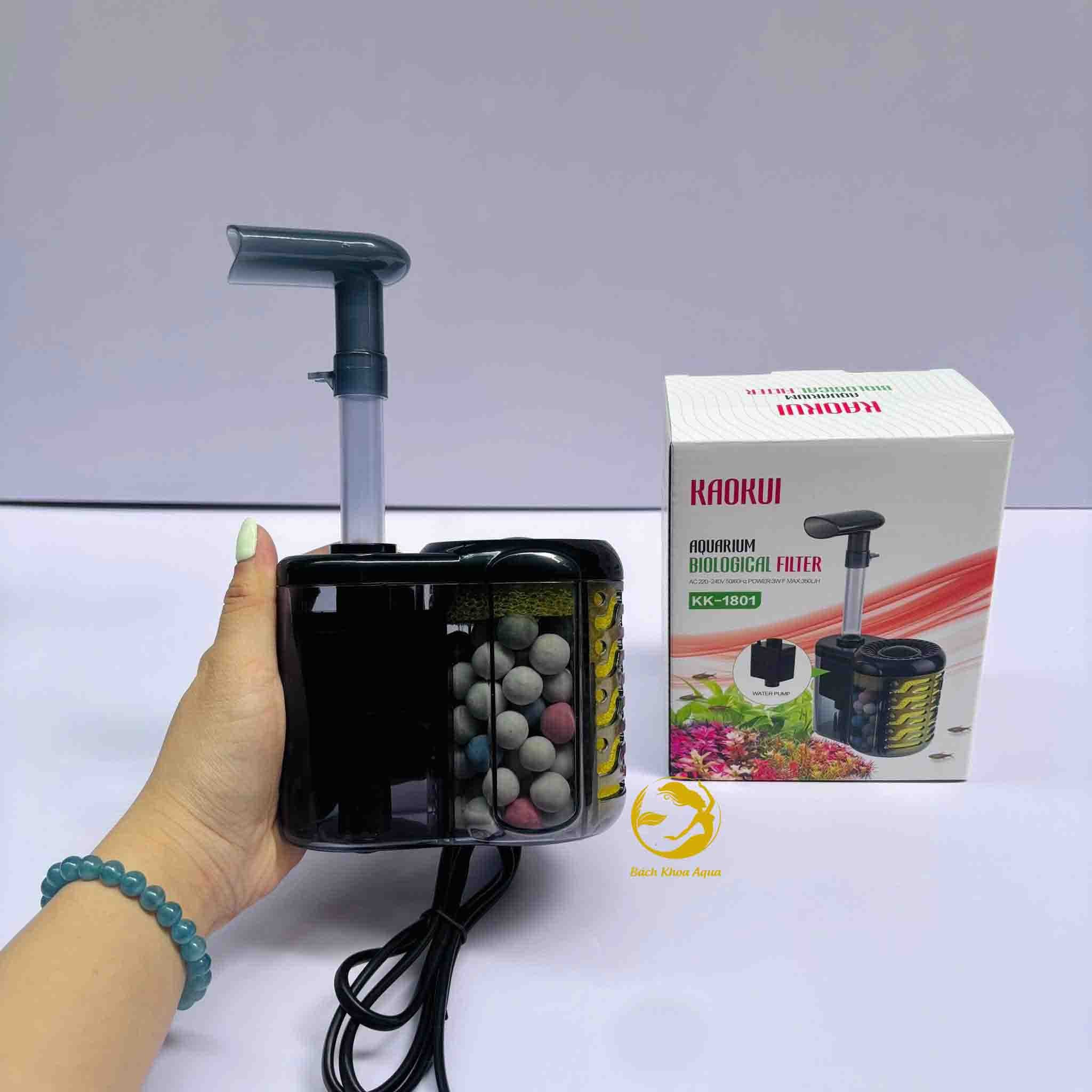 Lọc vi sinh Kaokui KK-1801 (có bơm) / KK-1811 (không bơm) đã kèm vật liệu lọc